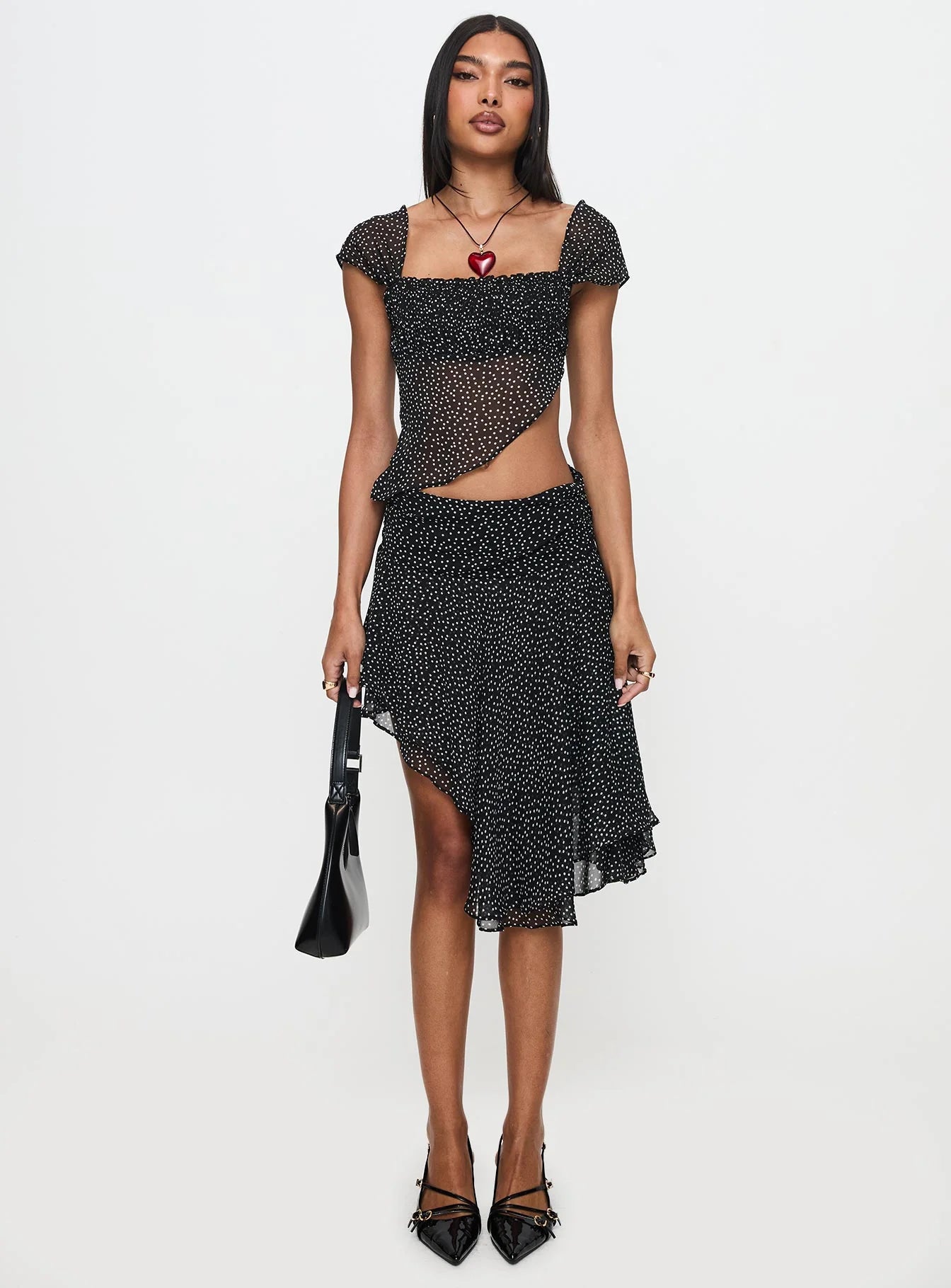 District Top Onyx Polka