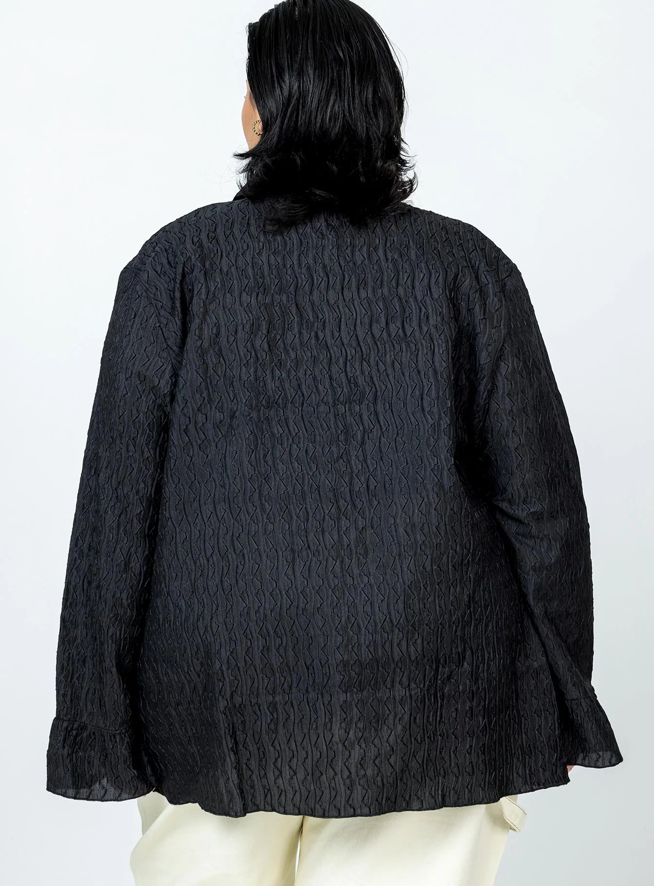Chrisley Shirt Black Curve