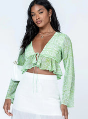 Zenith Long Sleeve Top Green