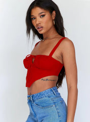 Hanna Top Red