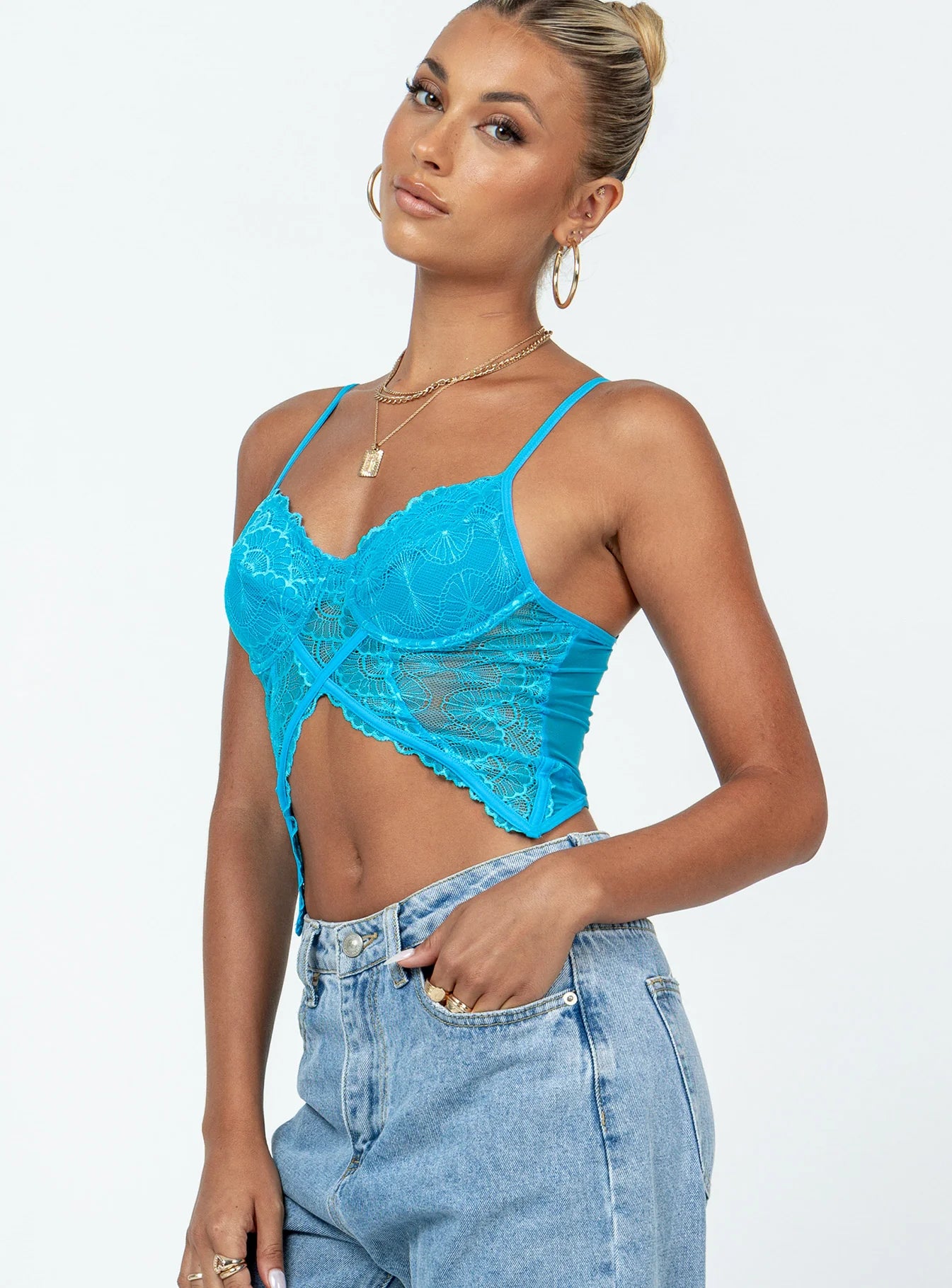 Rylie Top Blue