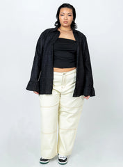 Chrisley Shirt Black Curve