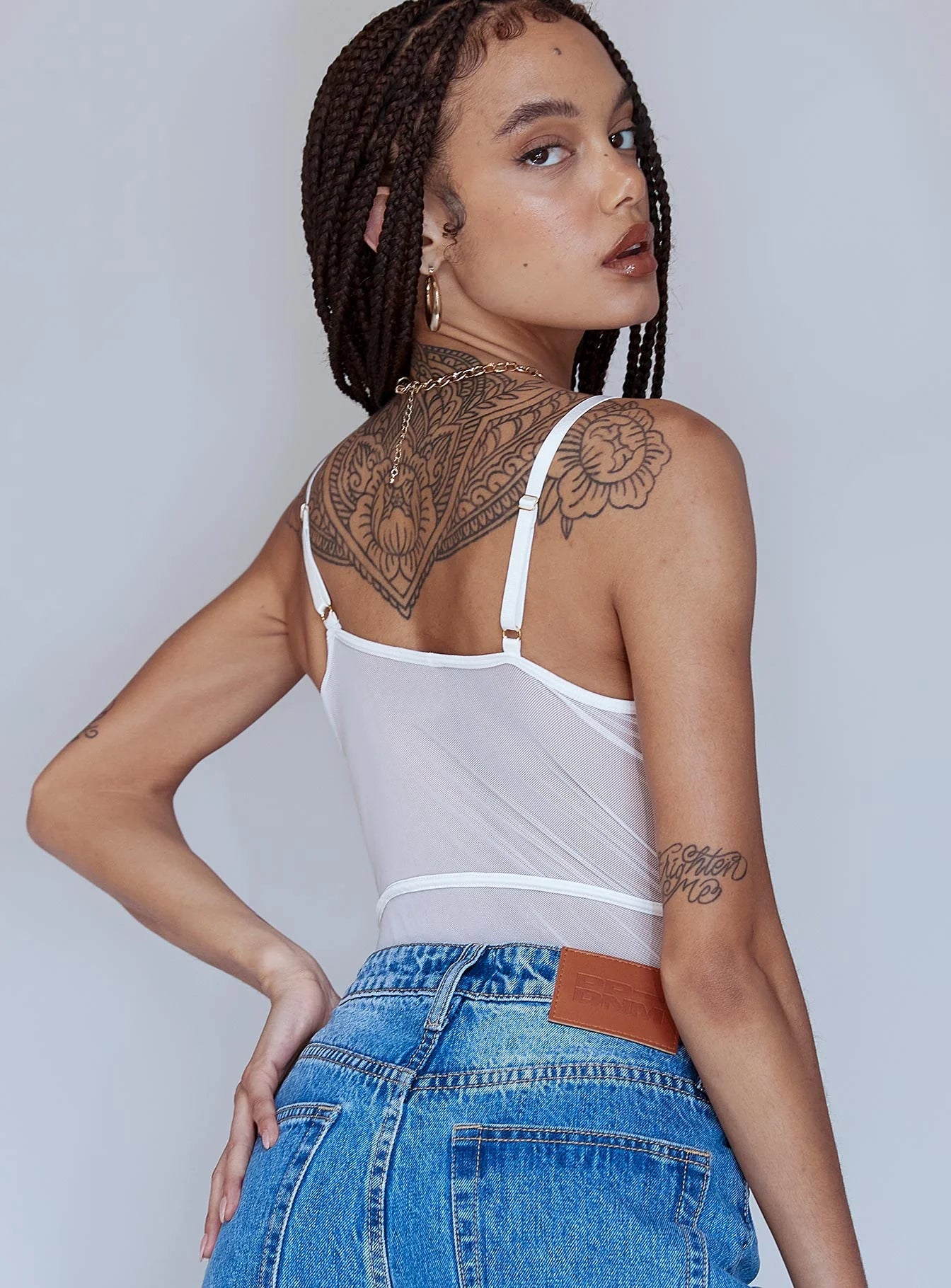 Dabney Bodysuit White