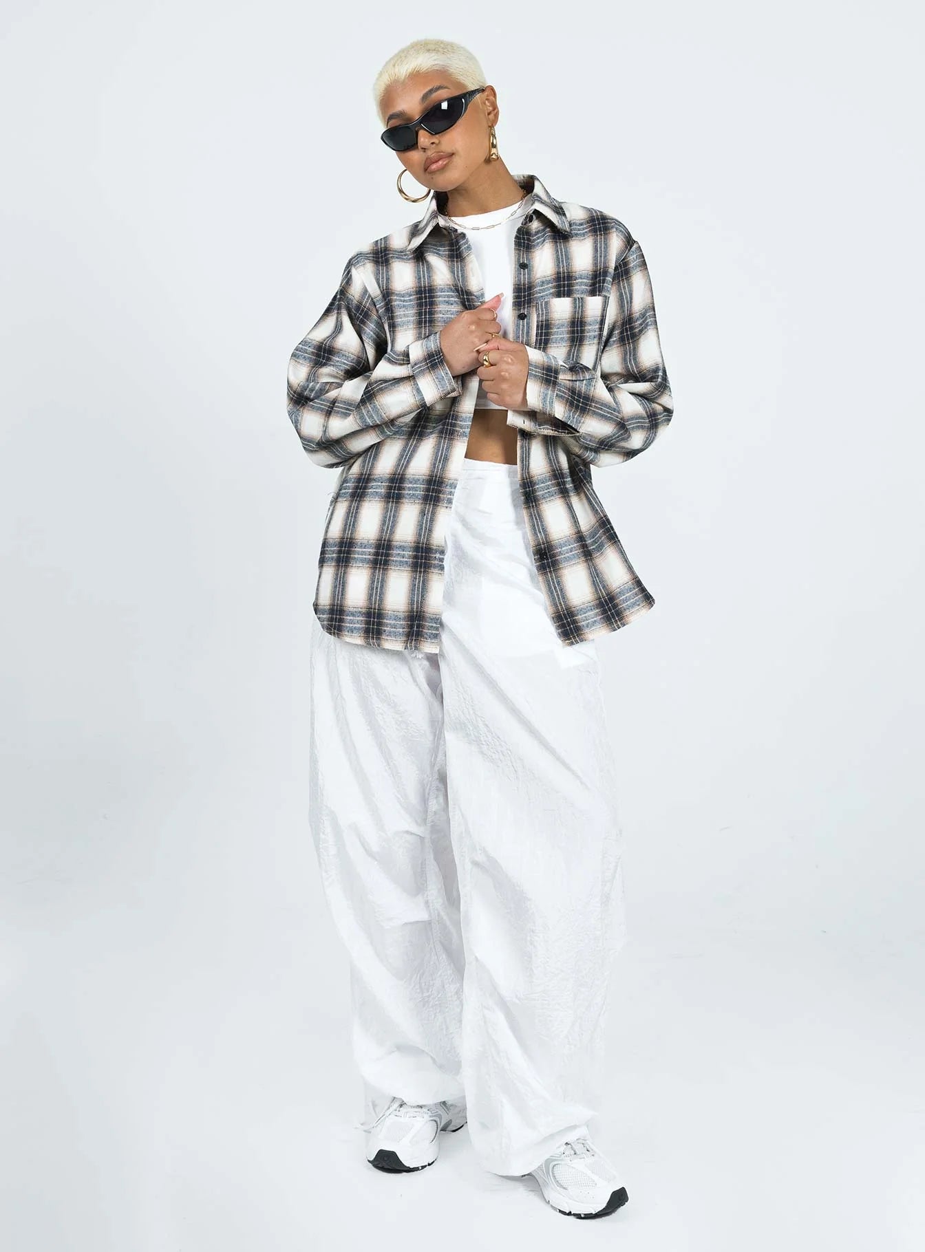 Malvern Shirt Grey Check