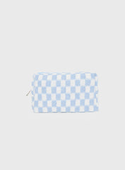 Zinny Cosmetics Case Blue / White