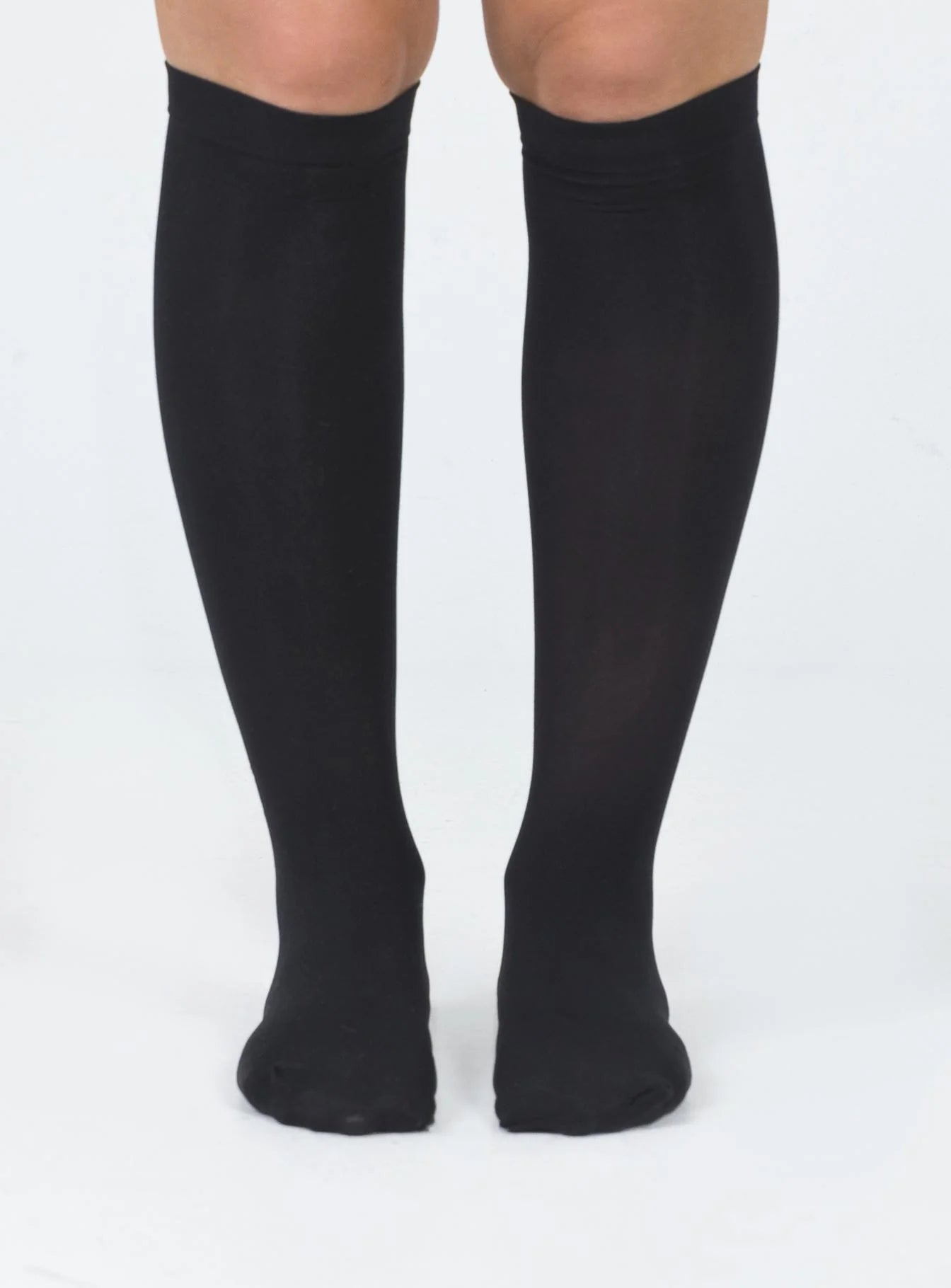 Weaver Knee High Socks Black