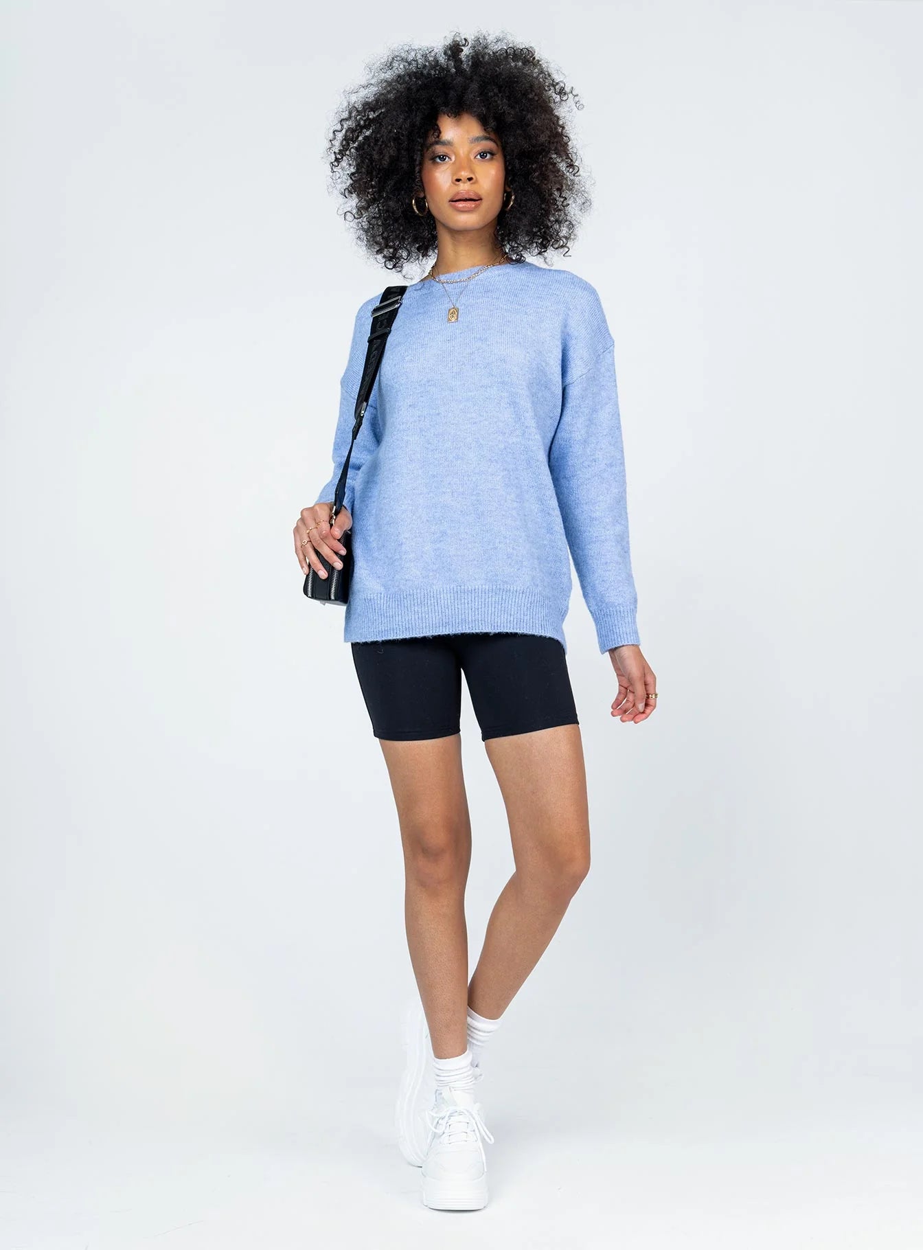 Kelsea Oversized Sweater Blue