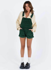 Kacey Short Overalls Khaki Petite