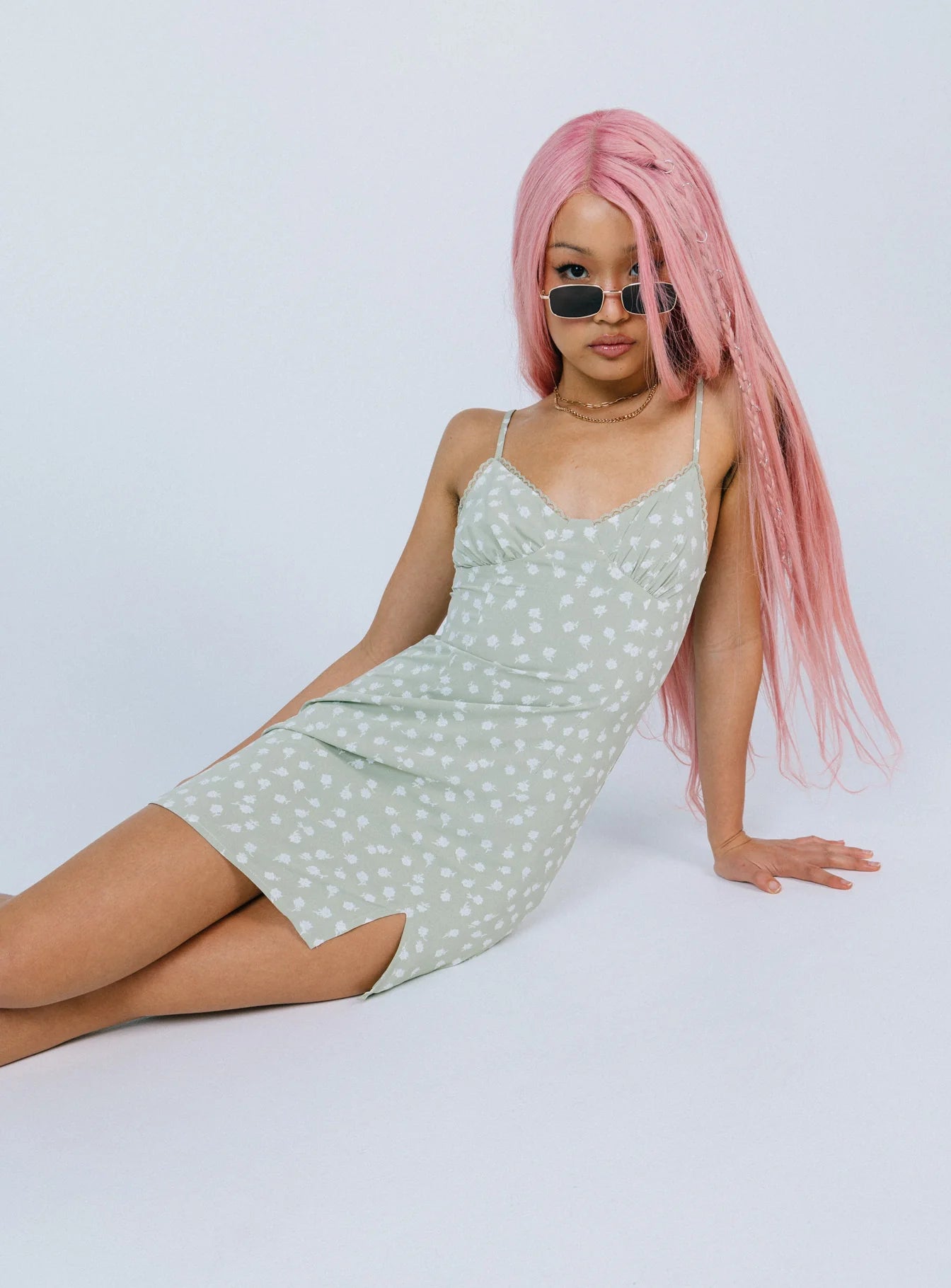 Remia Mini Dress Green