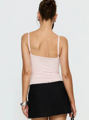 Laryna Lace Bodysuit Pink