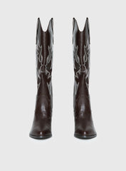 Billini Urson Boots Chocolate / White