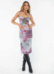 Kikan Cami Top Mesh Multi