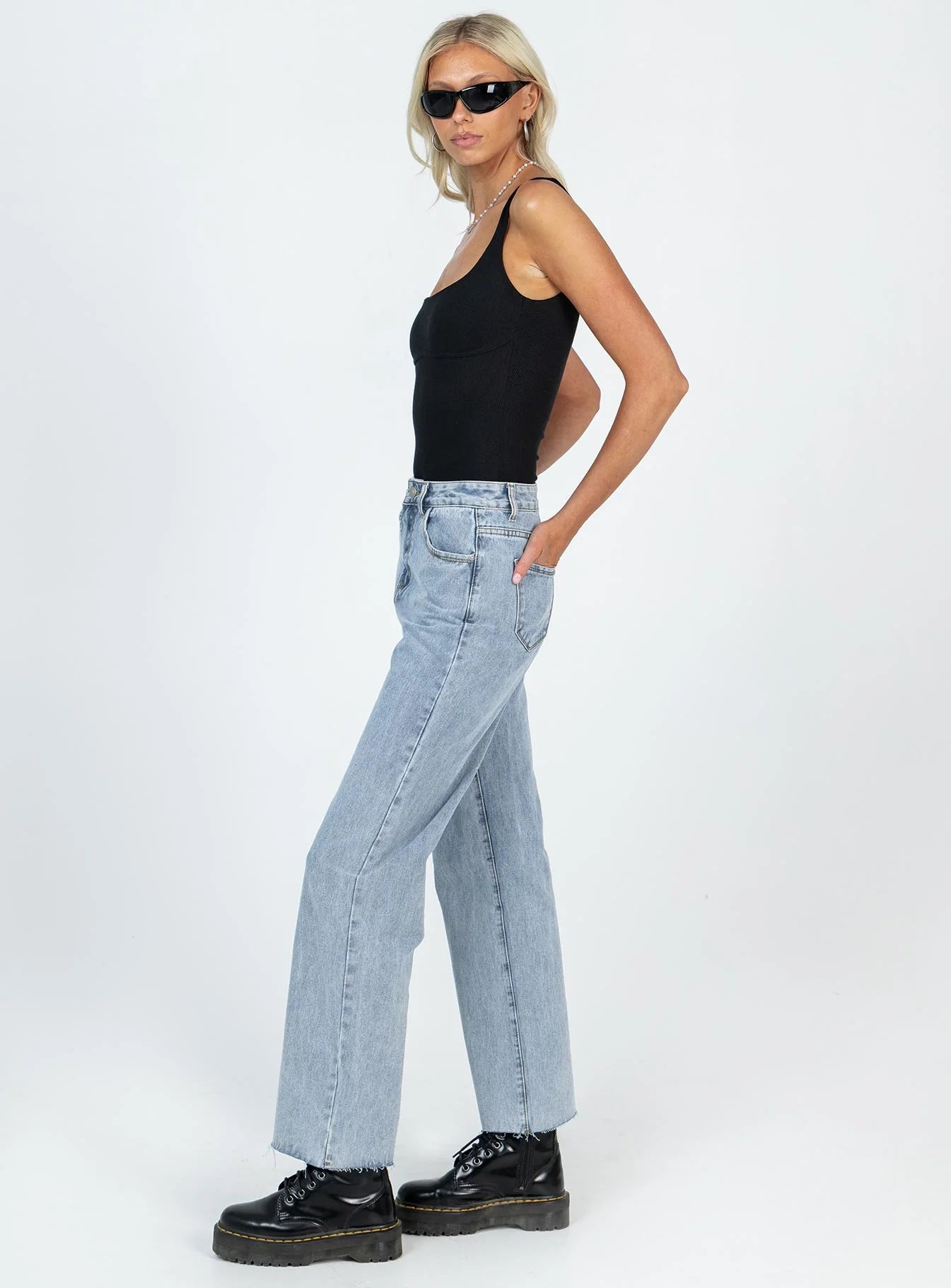 Crosby Bodysuit Black Tall