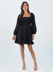 Elowen Mini Dress Black