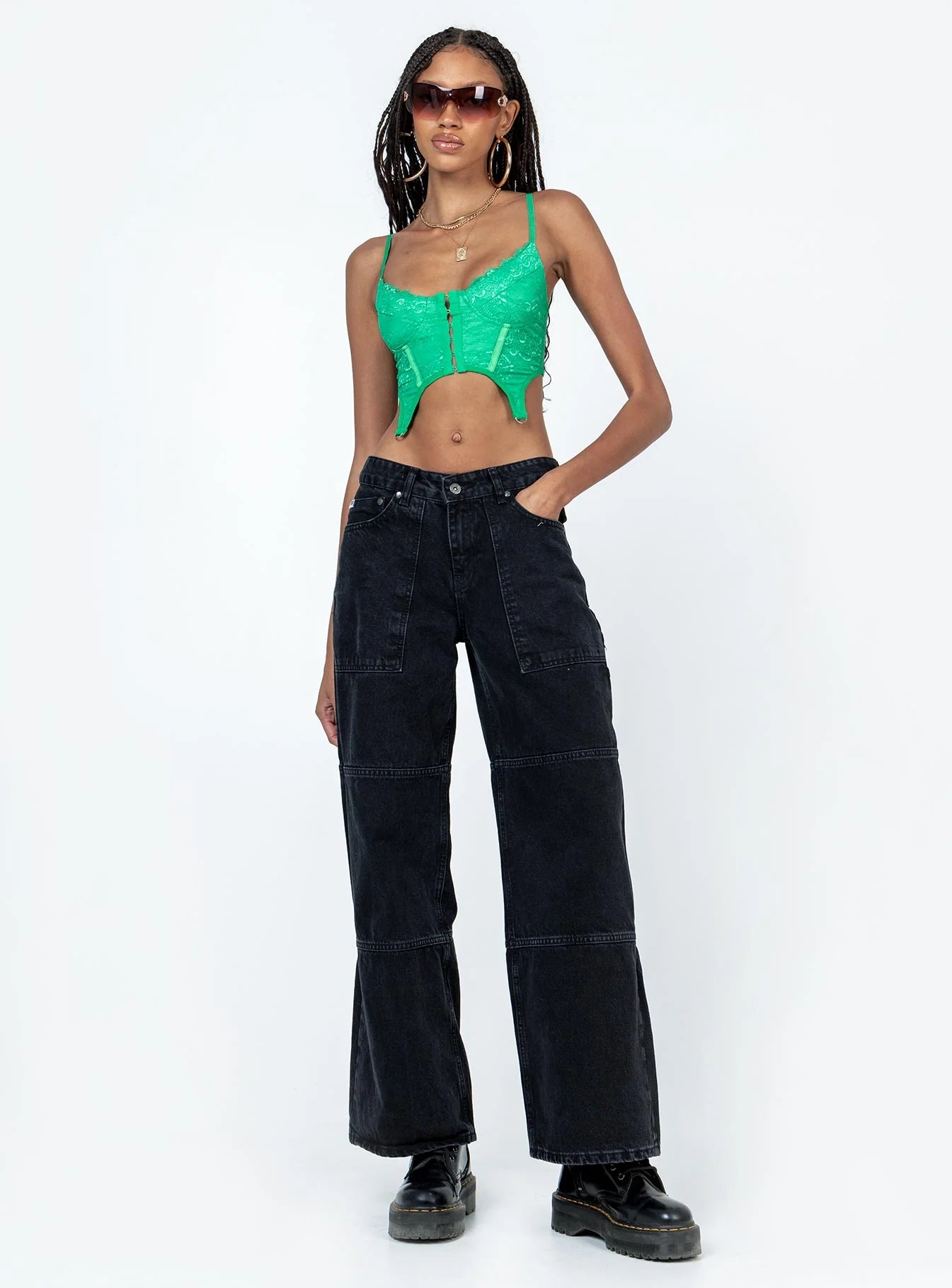 Louisa Top Green