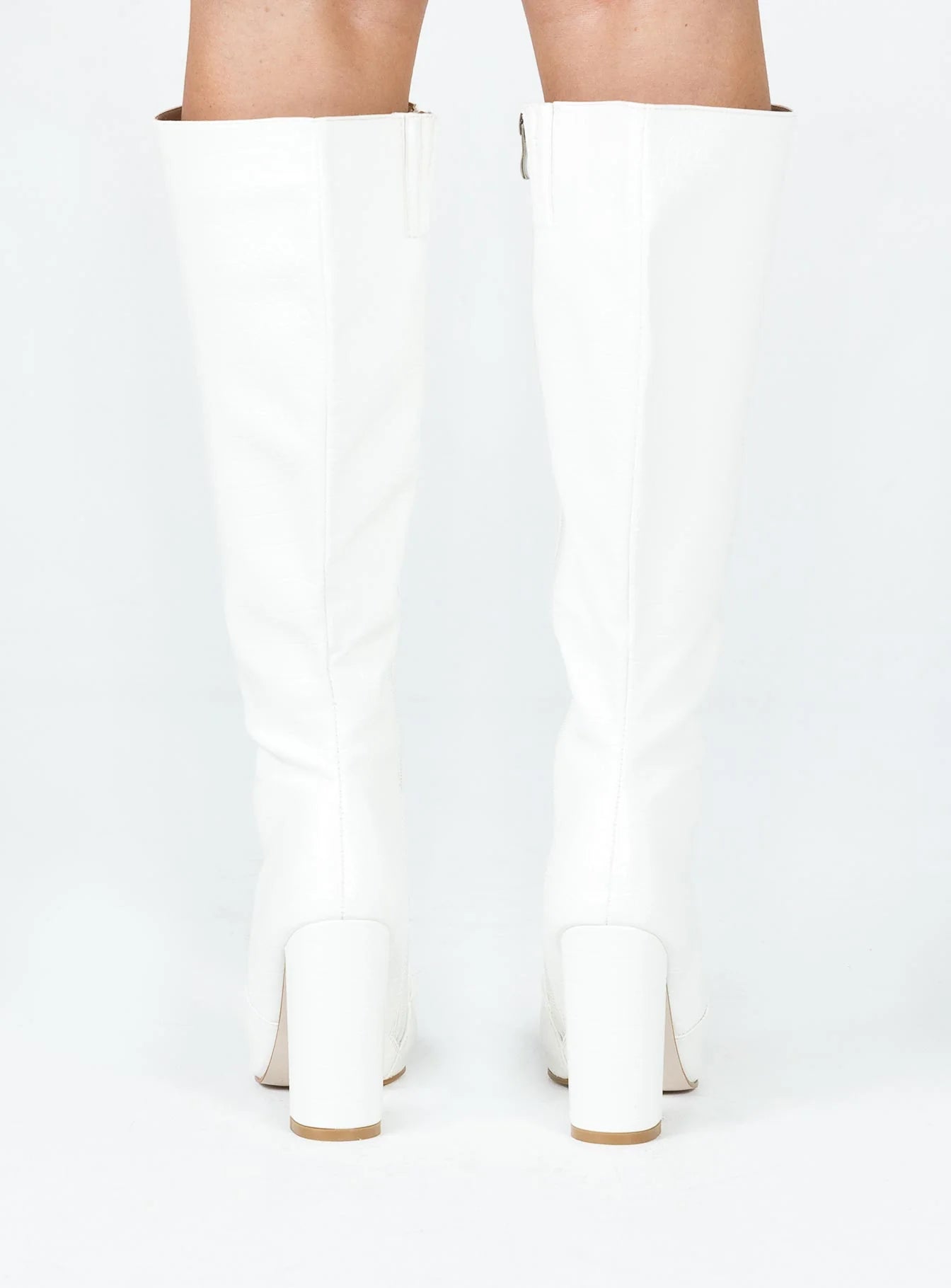 Stamper Boots White