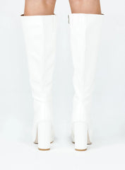Stamper Boots White