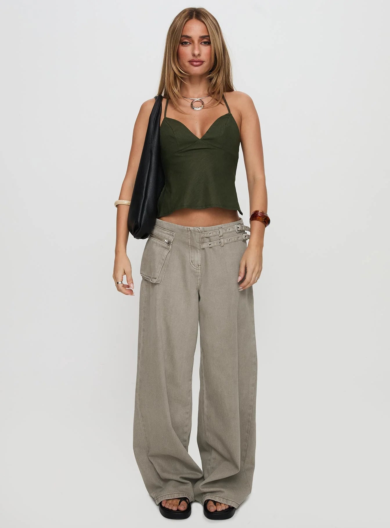 Hopelessly Devoted Top Forest Green