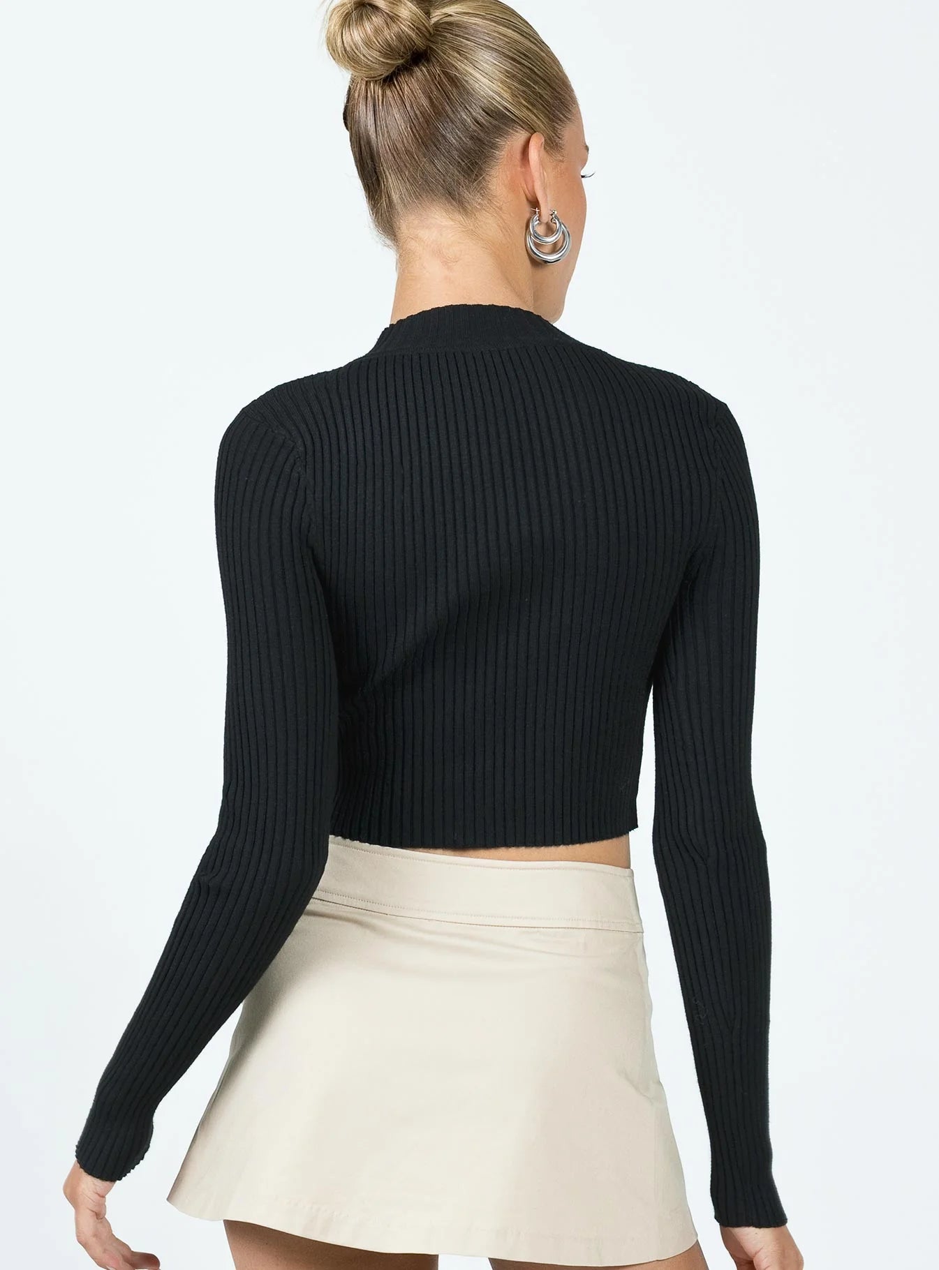 Graves Long Sleeve Top Black