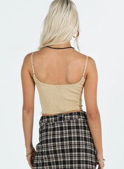 Virtue Top Beige