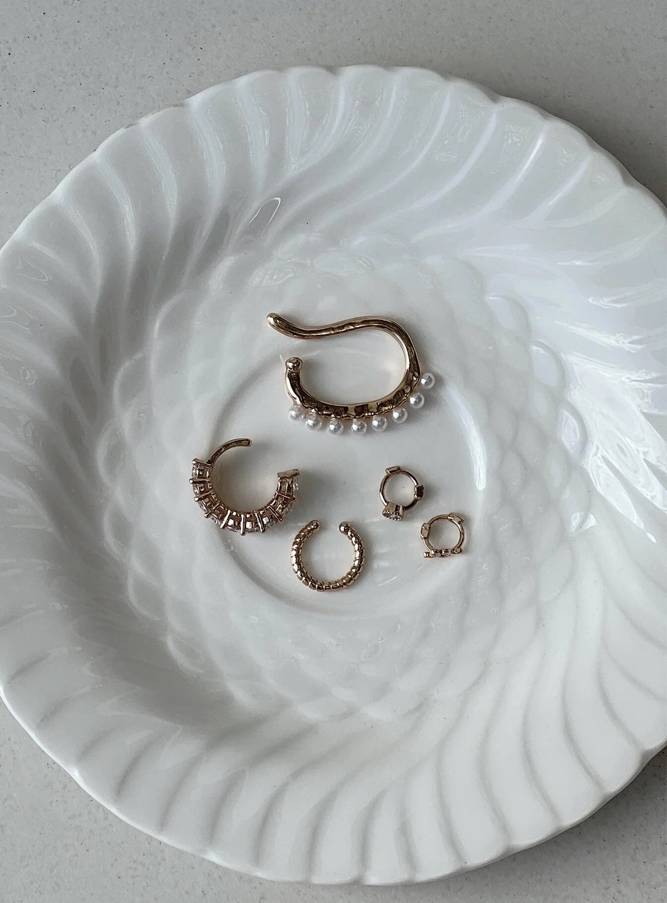 Maher Earring Pack Gold