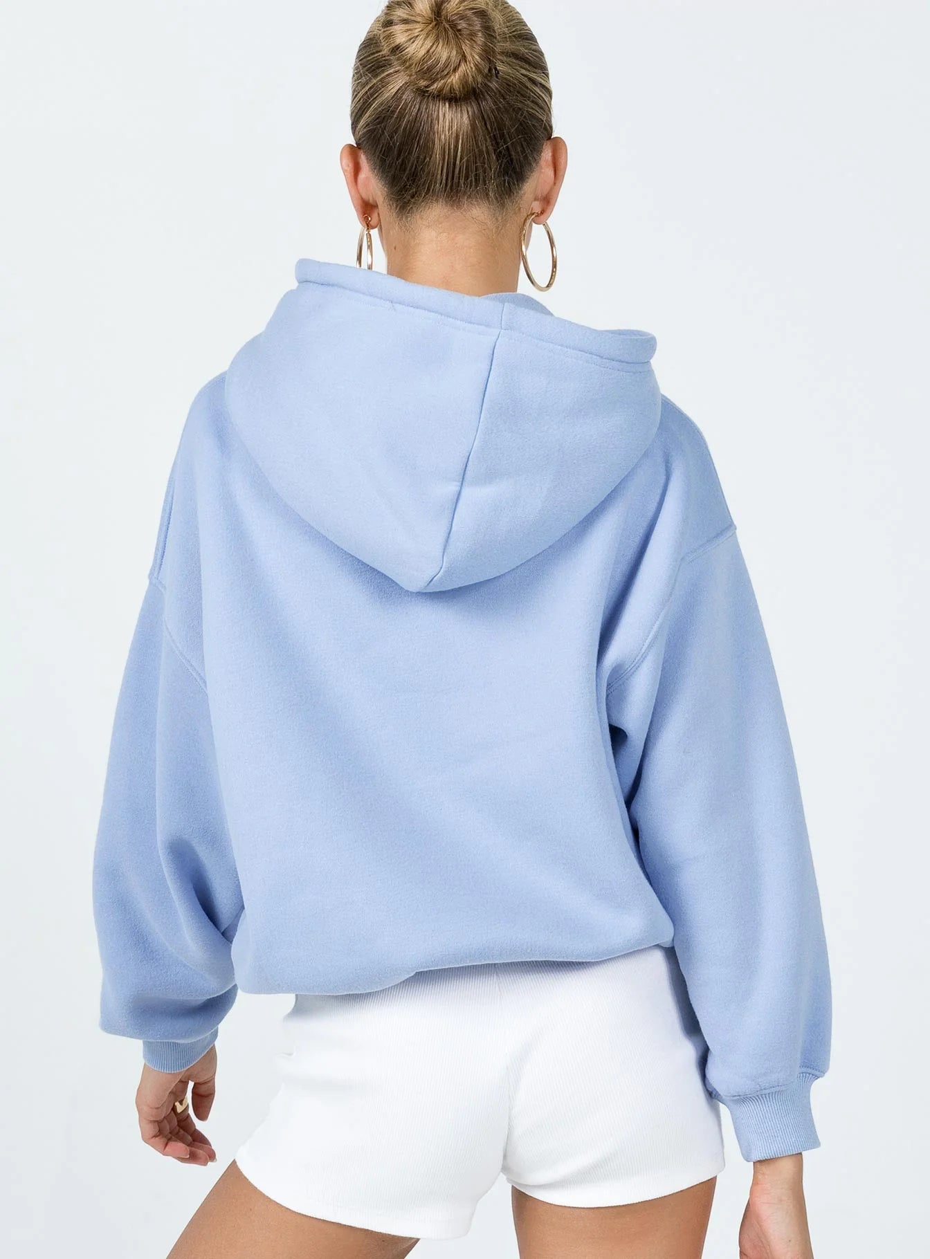 Love Yourself Hoodie Blue