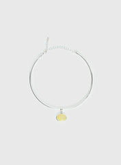 Vanita Necklace Silver / Yellow