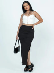 Hunter Corset Top White