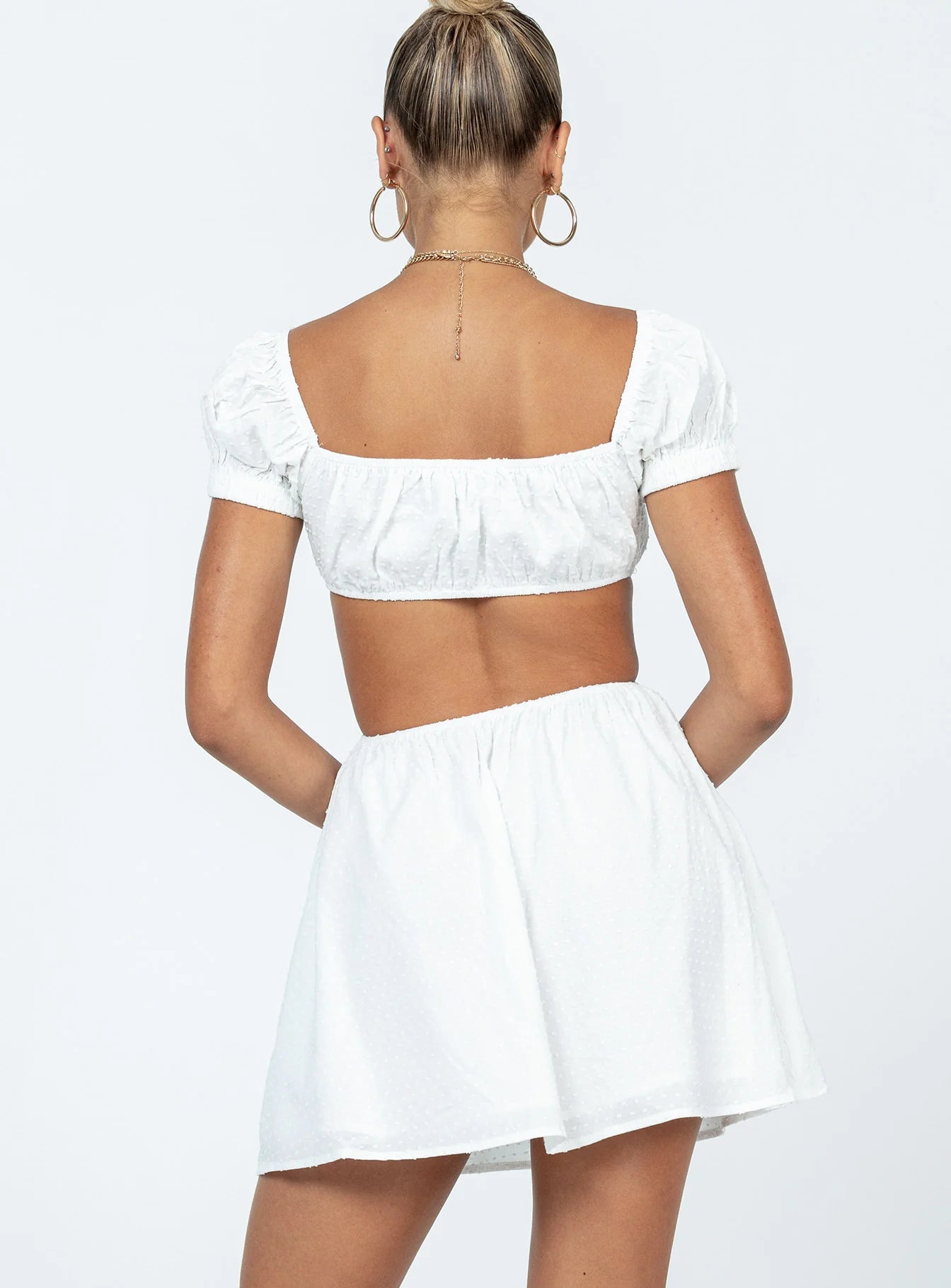Solice Mini Dress White