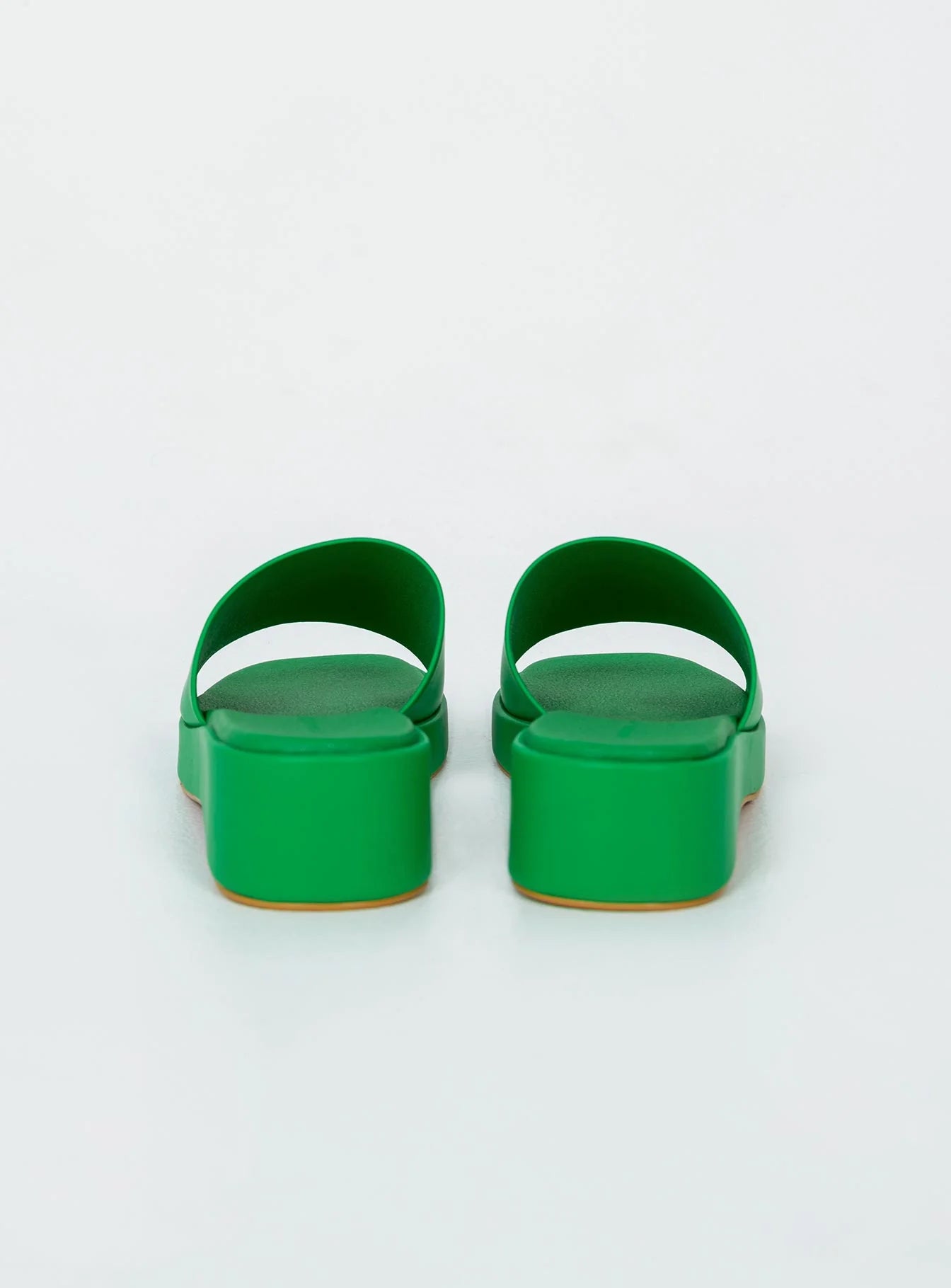 Delia Sandals Primary Green