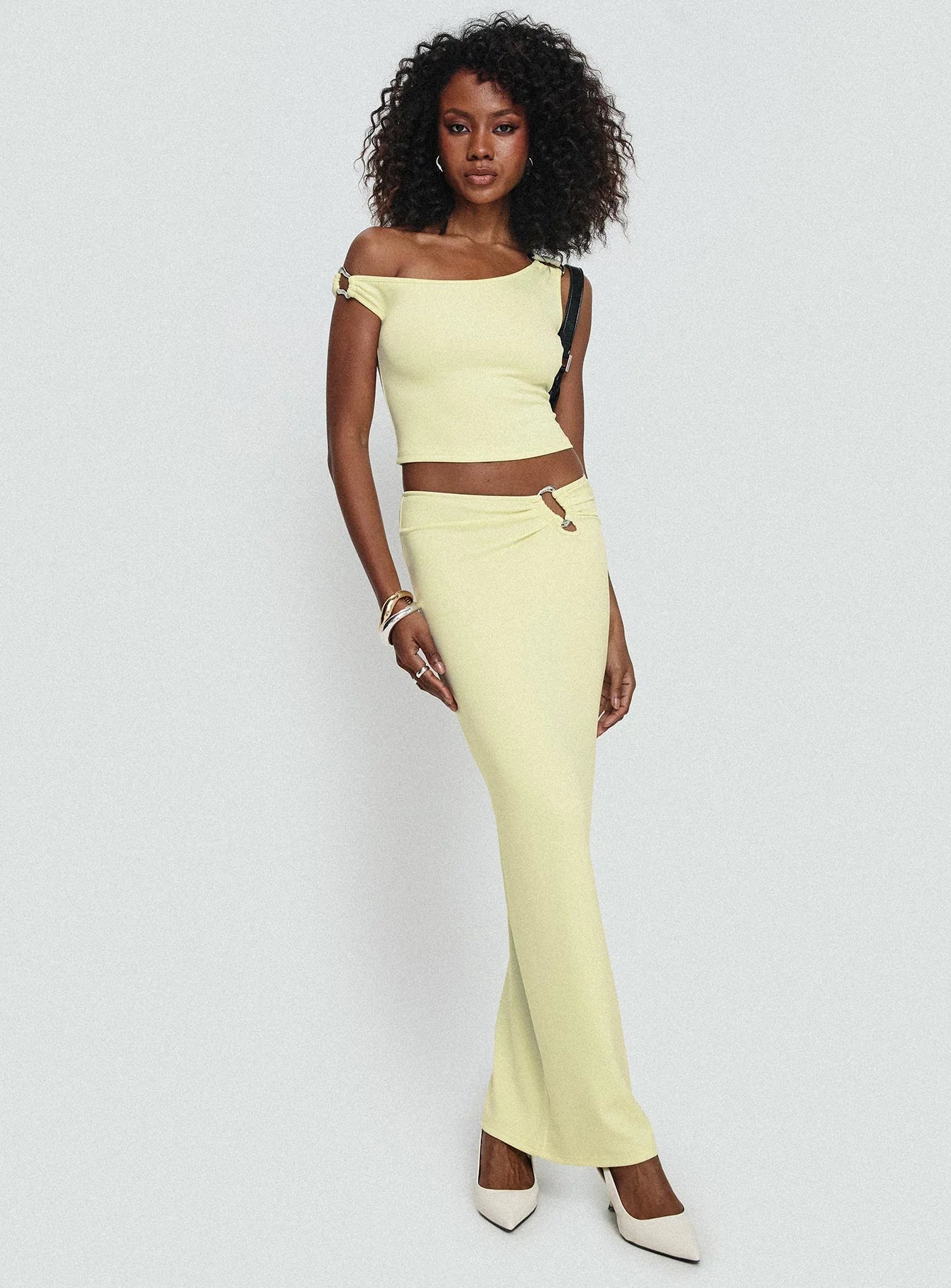 Whiley Maxi Skirt Cream
