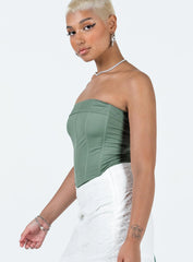 Swans Corset Mint Green