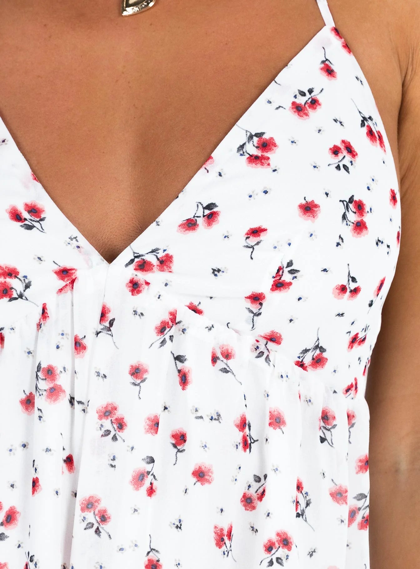 Alfaro Romper White Floral