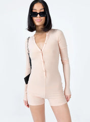 Angel Romper Beige