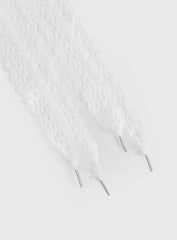 Masonne Lace Shoelaces White