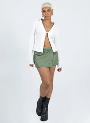 Haddock Long Sleeve Top White