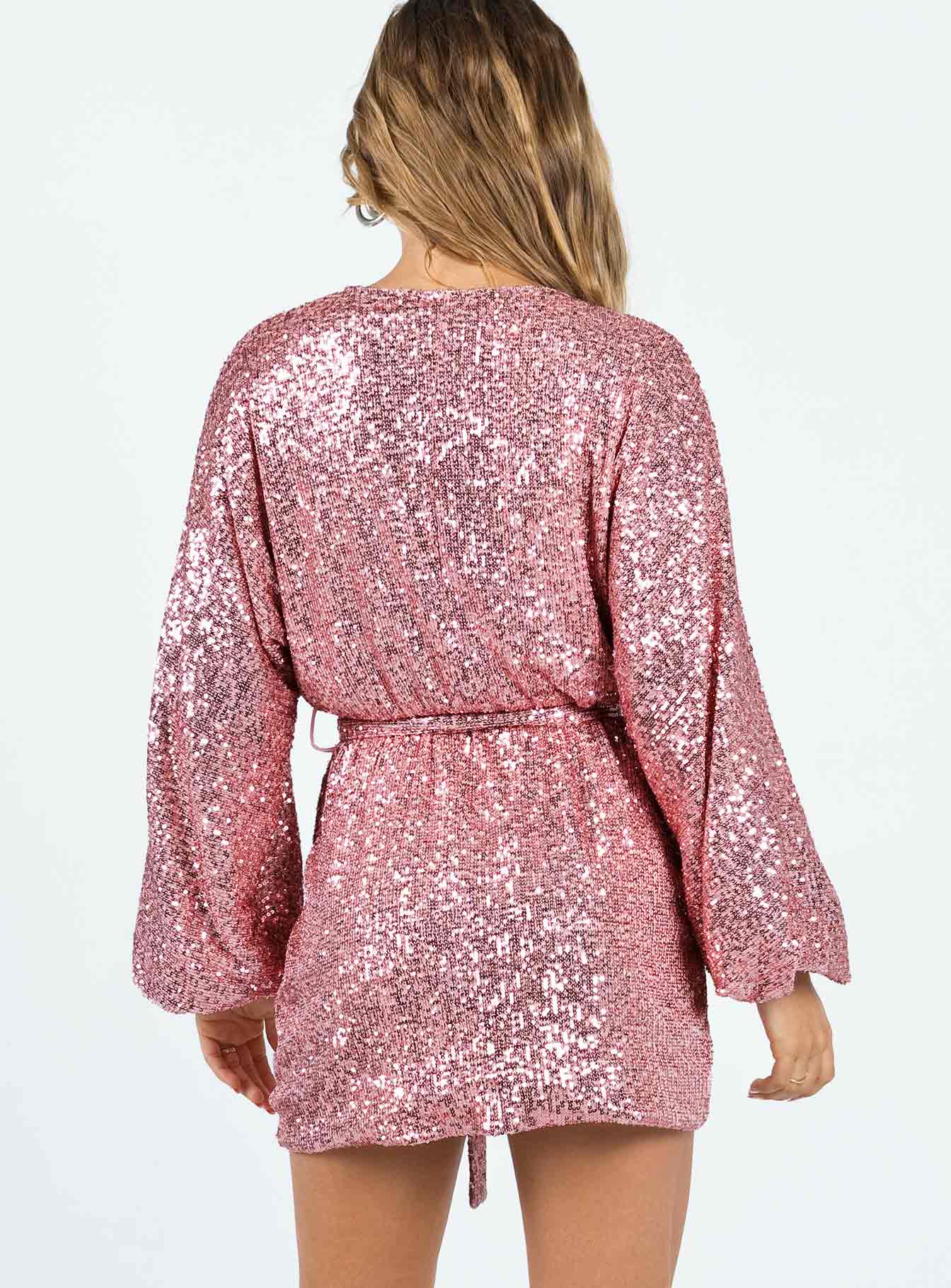 Dancing Queen Mini Dress Pink