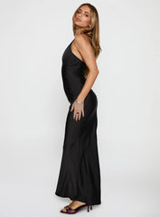 Gloriana Halter Maxi Dress Black