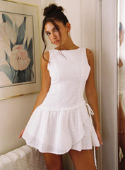Cosie Mini Dress White