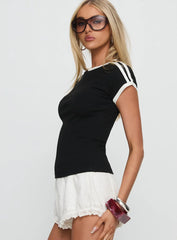 Good Guy Graphic Top Black
