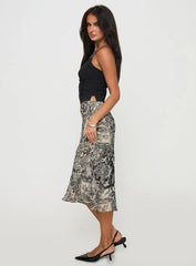 Aubriegh Paisley Midi Skirt Multi
