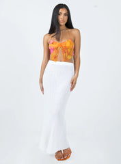 Motel Shaman Top Orange