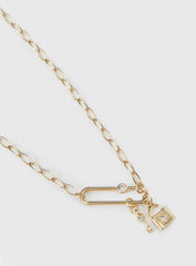 Life In Peace Necklace Gold