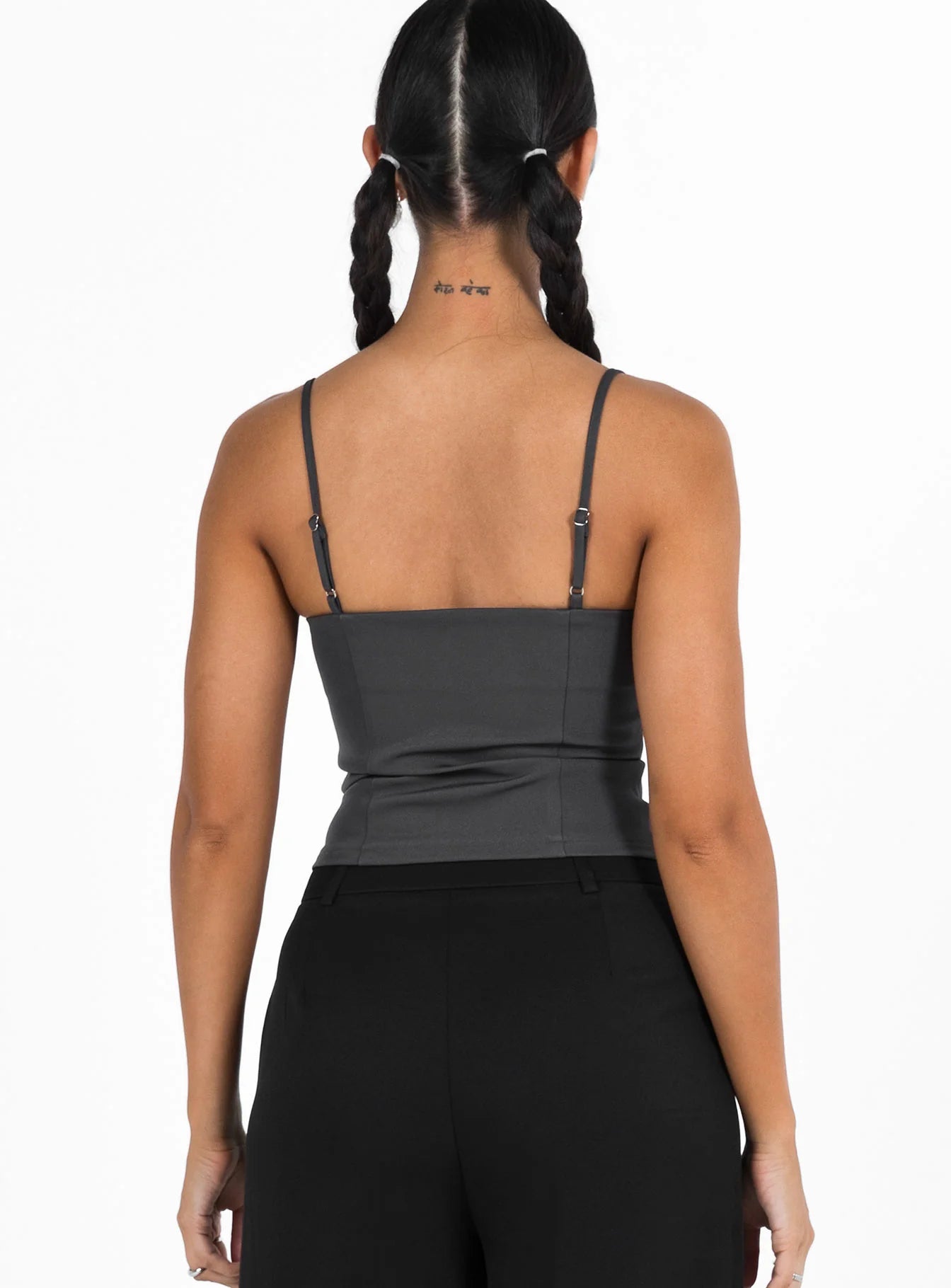 Archette Corset Vest Grey
