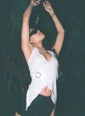 Mahey Top White