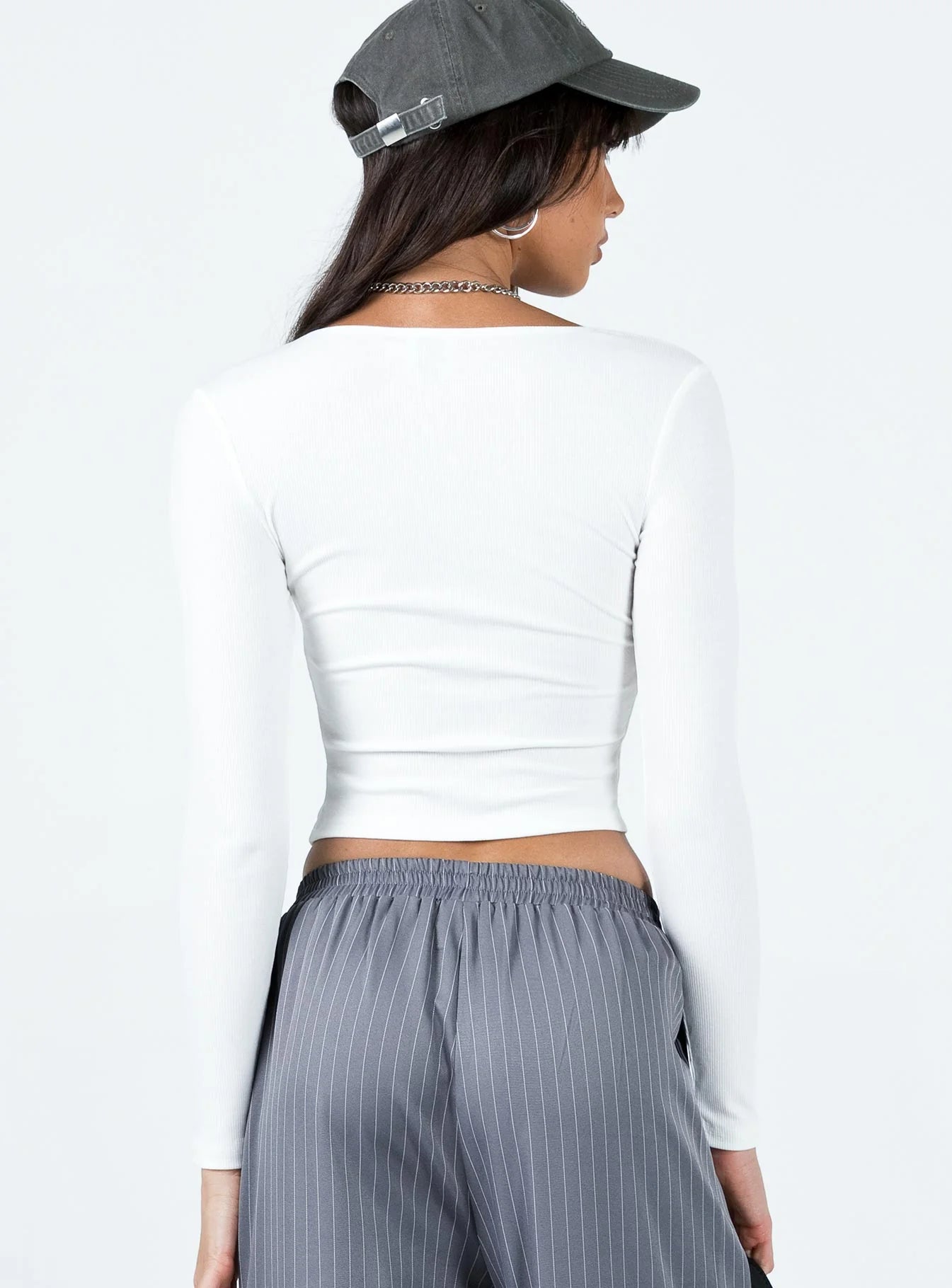 Edgely Top White