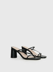 The Becka Heels Black