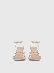 Billini Brynlee Heels Champagne Satin