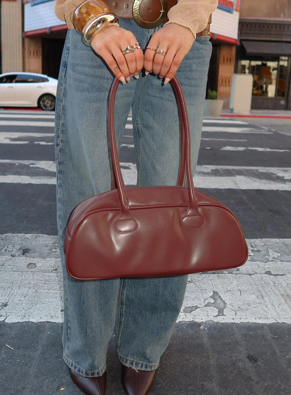 Neelia Shoulder Bag Brown