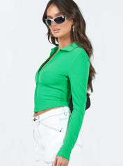 Zinnea Top Green